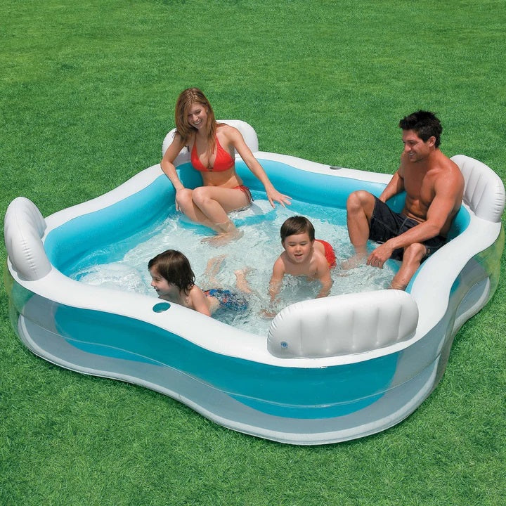 Piscina Gonflabila Intex - Swim Center, Family Lounge 229 x 229 x 66 cm