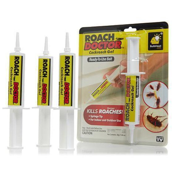 Set 2 x Insecticid tip seringa, solutie antigandaci RoachDoctor