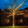 Decoratiune solara pentru exterior IP44, 1000 led-uri, 100m, liniara