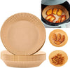 Set 100 hartii de copt pentru friteuza 16 cm