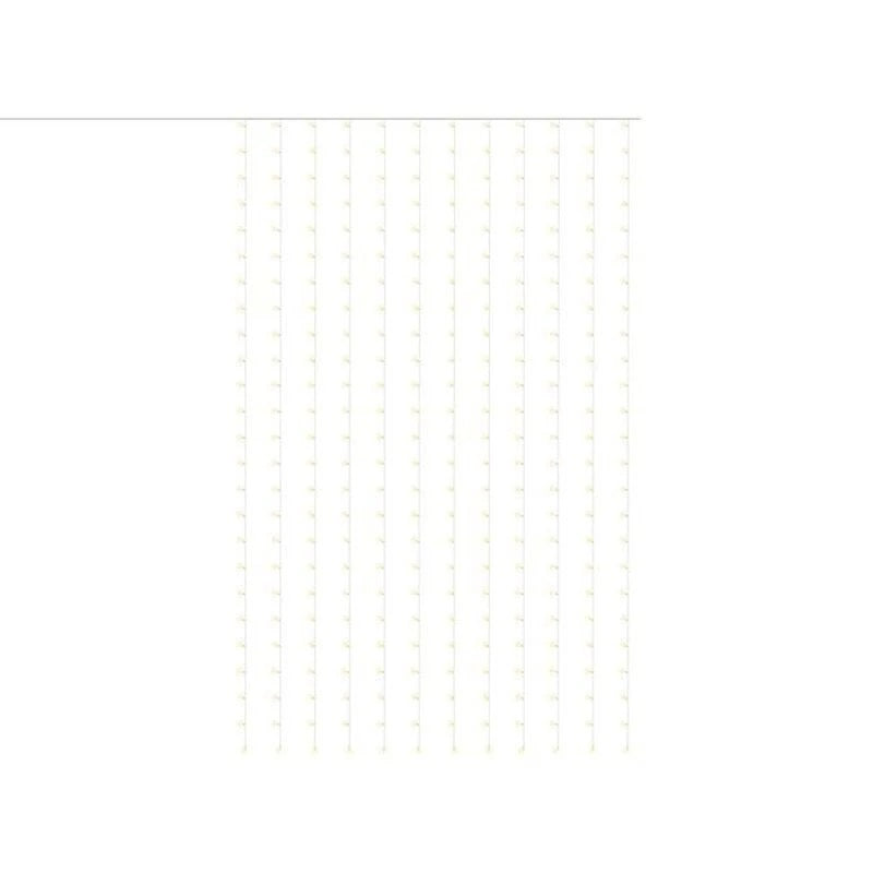 Instalatie tip perdea 3 x 3m pentru interior - alb rece