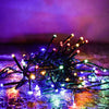 Set 2 x Decoratiune cu Incarcare Solara, 50 metri, 500 led - Multicolora