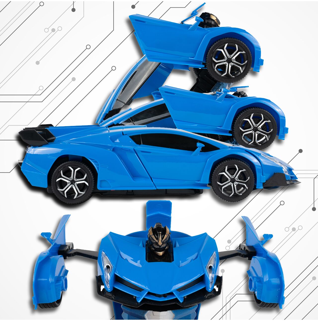 Masina robot cu telecomanda