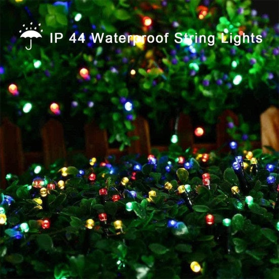 Instalatie de Craciun, tip liniara, alimentare 220V, pentru exterior, 1000 led-uri, 100m