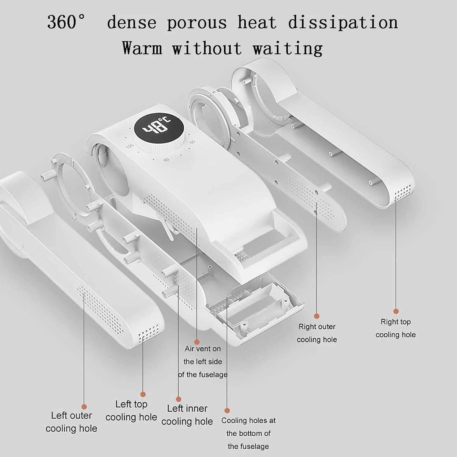Lichidare de Stoc! Dispozitiv Electric Pentru Uscarea Incaltamintei cu Functie de Dezinfectare UV