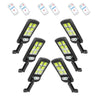 Lichidare de Stoc! Set 5 x Proiector Solar 6 Celule,120 LED-uri COB ,cu Senzor de Miscare, Sistem Prindere Inclus