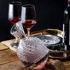 Decantor De Vin Rotativ De Lux Cu Suport Inclus, 1500 ml