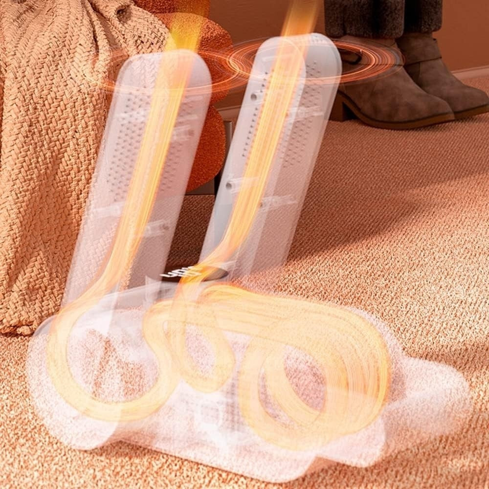 Lichidare de Stoc! Dispozitiv Electric Pentru Uscarea Incaltamintei cu Functie de Dezinfectare UV