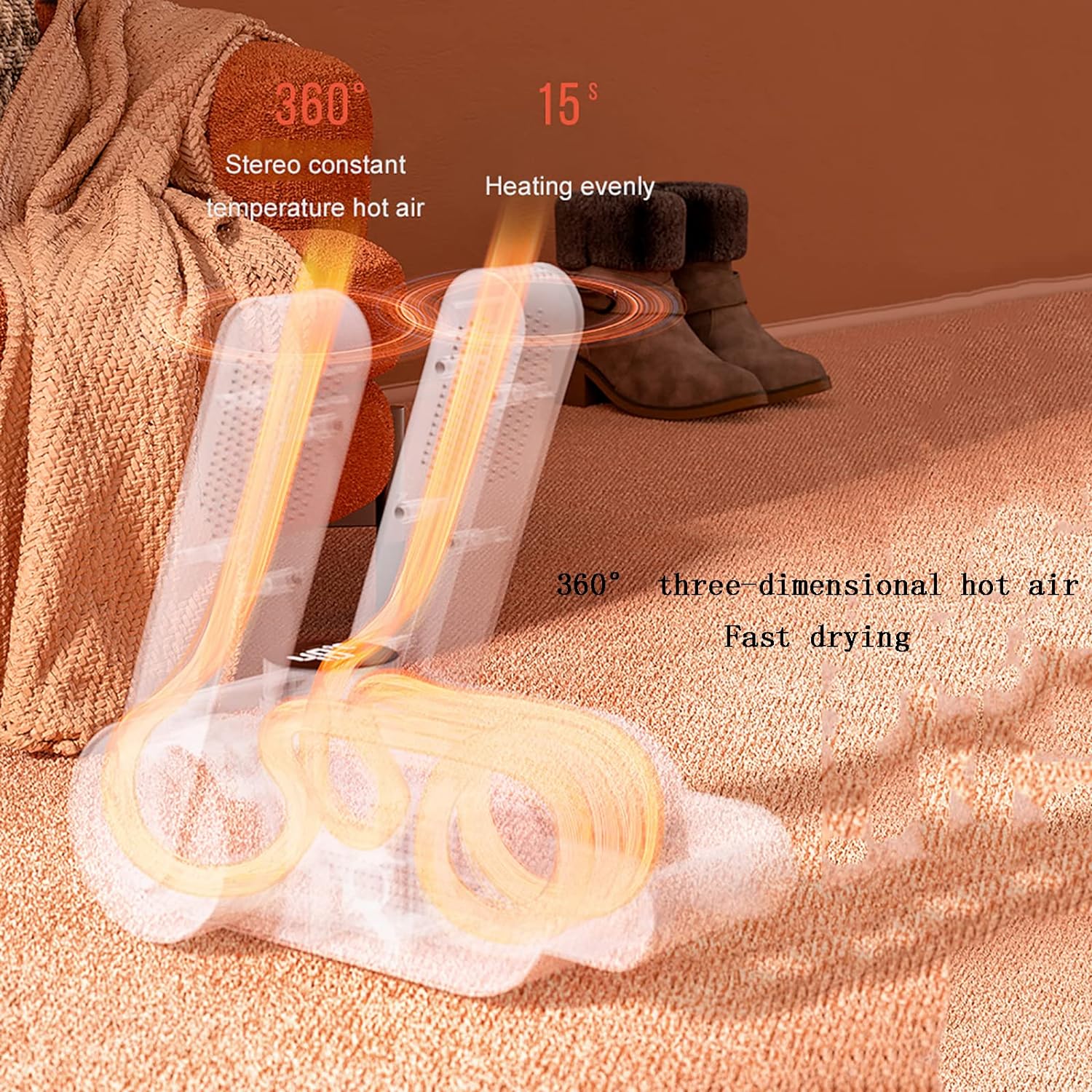 Lichidare de Stoc! Dispozitiv Electric Pentru Uscarea Incaltamintei cu Functie de Dezinfectare UV