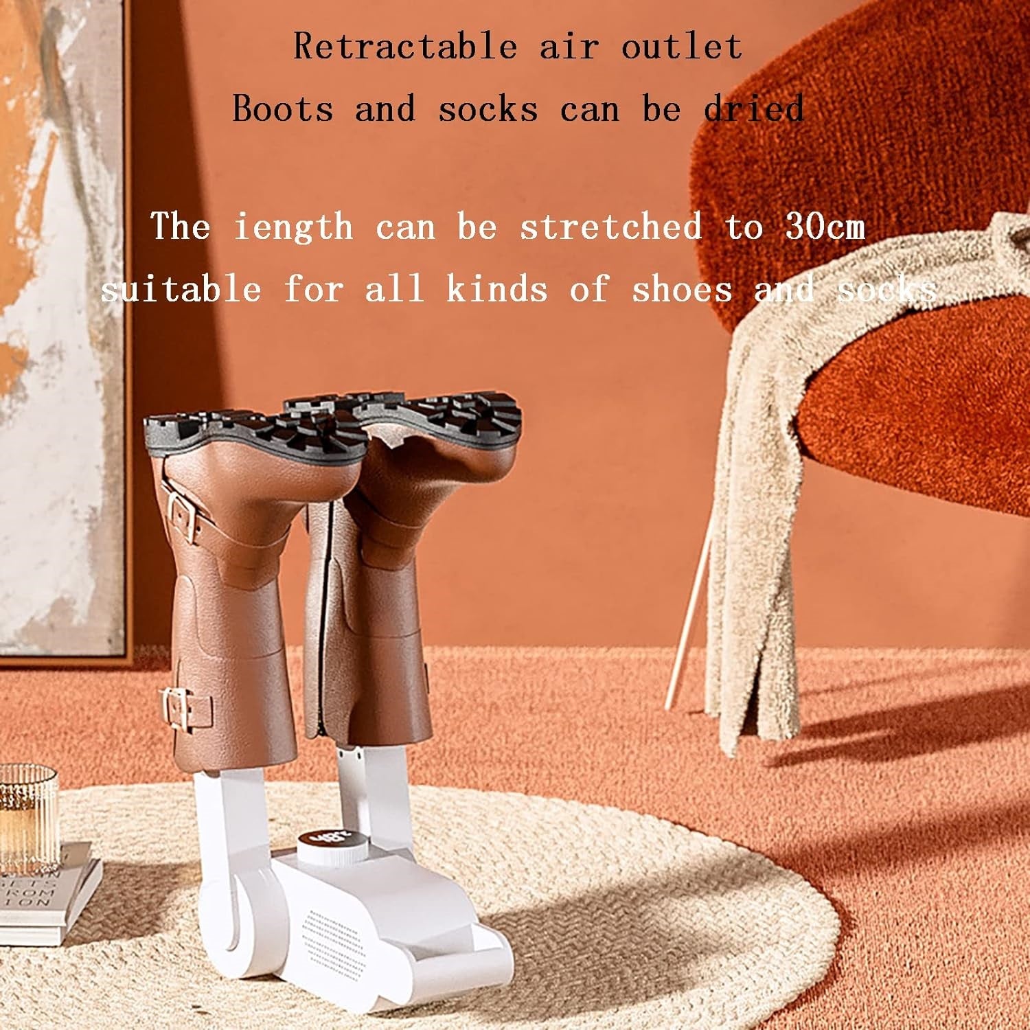 Lichidare de Stoc! Dispozitiv Electric Pentru Uscarea Incaltamintei cu Functie de Dezinfectare UV