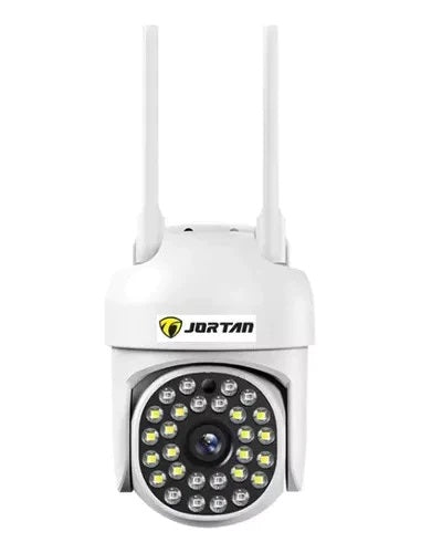 Camera de Supraveghere Video Jortan JT-8161, 32 Leduri, Rotative, Senzor de Miscare si Infrarosu Rezistanta la apa + Card 32GB