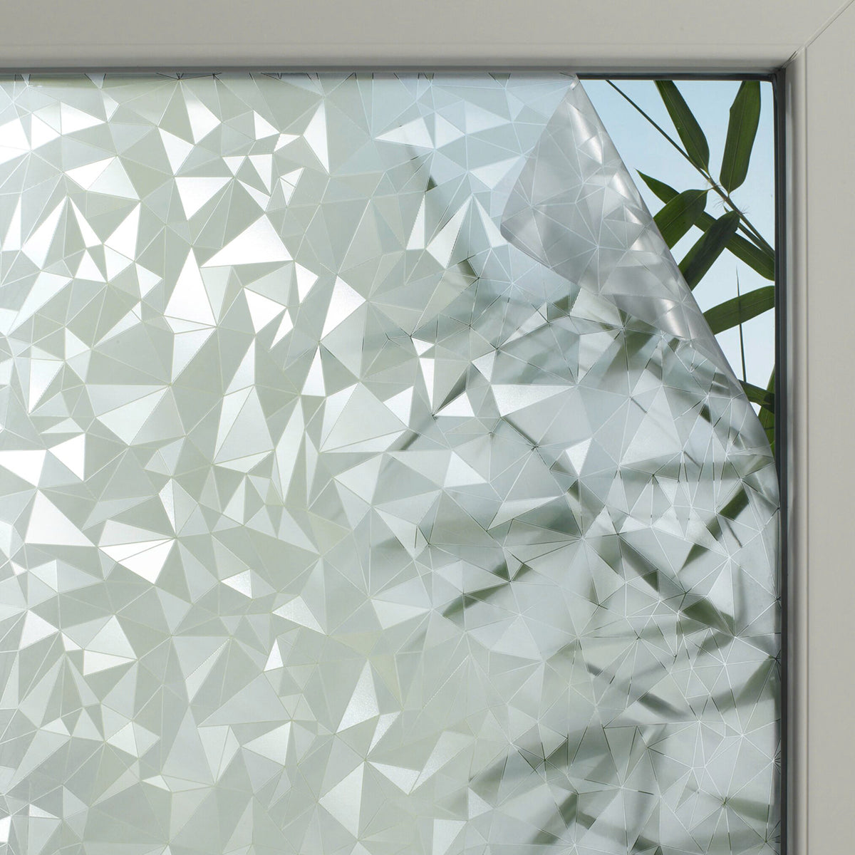 Folie decorativa pentru geam, Geometry 45 x 300 cm