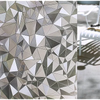Folie decorativa pentru geam, Geometry 45 x 300 cm