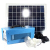 Kit cu Panou Solar, 100 W, 220V, Alimentare TV, 3 Becuri, 12 Volti
