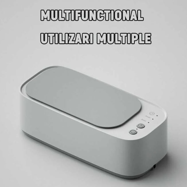 Aparat de Curatat Multifunctional cu Ultrasunete, Putere 15W, Frecventa Vibratii 45000HZ