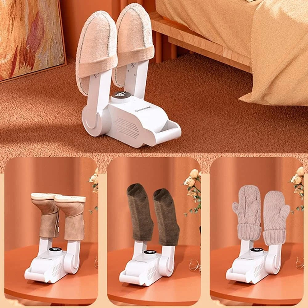 Lichidare de Stoc! Dispozitiv Electric Pentru Uscarea Incaltamintei cu Functie de Dezinfectare UV