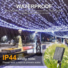 Decoratiune solara pentru exterior IP44, 1000 led-uri, 100m, liniara