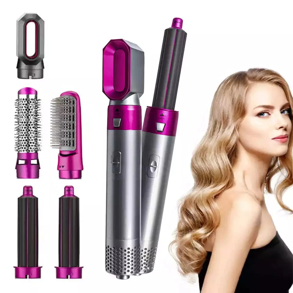 Multistyler Airwrap Hot Air Styler 5 in 1, Ondulator, Uscator, Accesorii