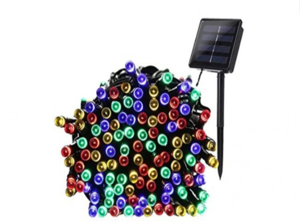 Lichidare de Stoc! Set 4 x Decoratiune cu Incarcare Solara pentru Gradina, 100 LED, 10 Metri