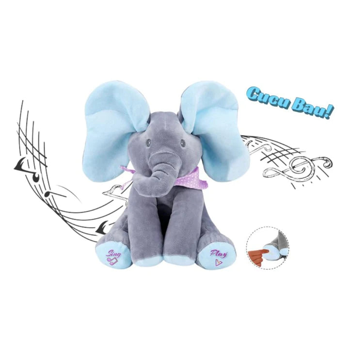 Elefant Interactiv din plus - Peek a Boo