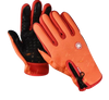 Set Cagula Cu Protectie Pentru Gat – Material Polar + Manusi Termoizolante - Orange