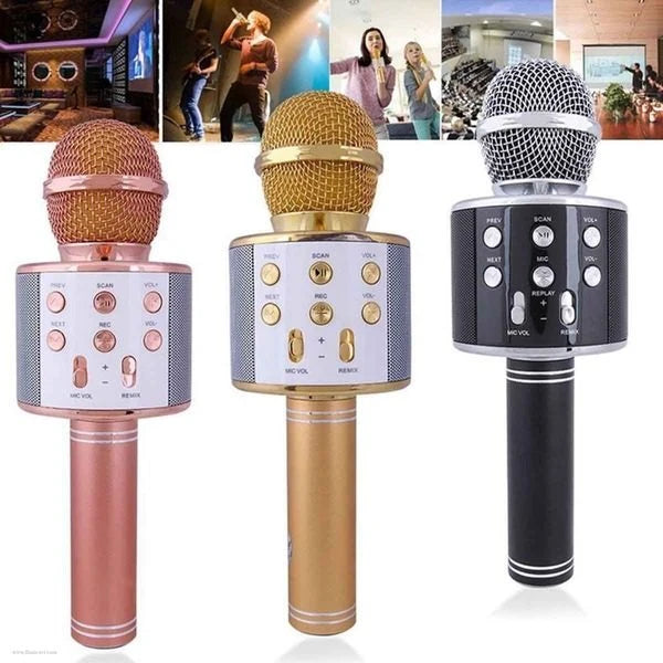 Microfon karaoke wireless bluetooth WS-858