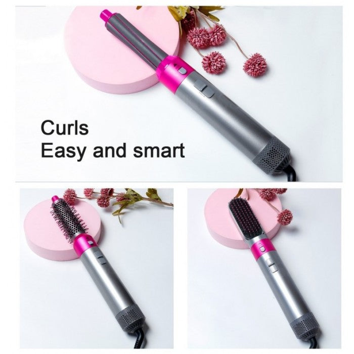 Multistyler Airwrap Hot Air Styler 5 in 1, Ondulator, Uscator, Accesorii