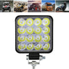 Set 4 proiectoare 16 LED 48W auto OFF-ROAD, IP 67