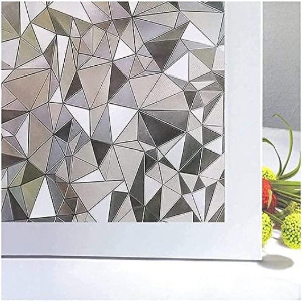Folie decorativa pentru geam, Geometry 45 x 300 cm