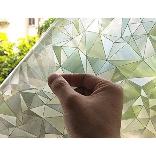 Folie decorativa pentru geam, Geometry 45 x 300 cm