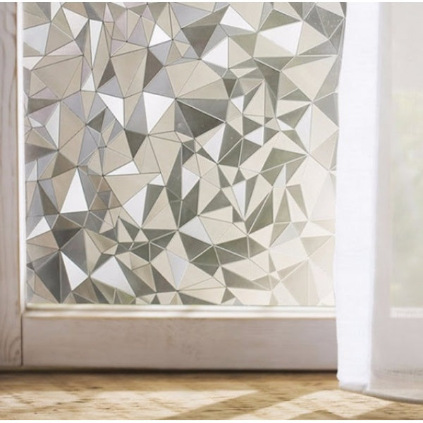 Folie decorativa pentru geam, Geometry 45 x 300 cm