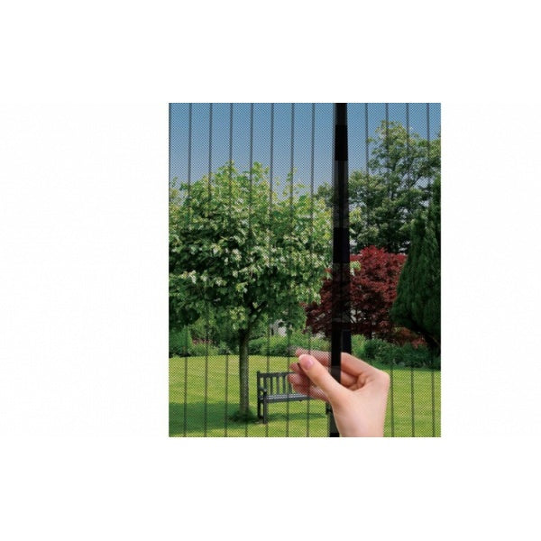 Furtun extensibil de gradina de 22.5 metri, +  Accesoriu pentru stropit cu 3 moduri de stropire,  + Perdea magnetica usa antiinsecte