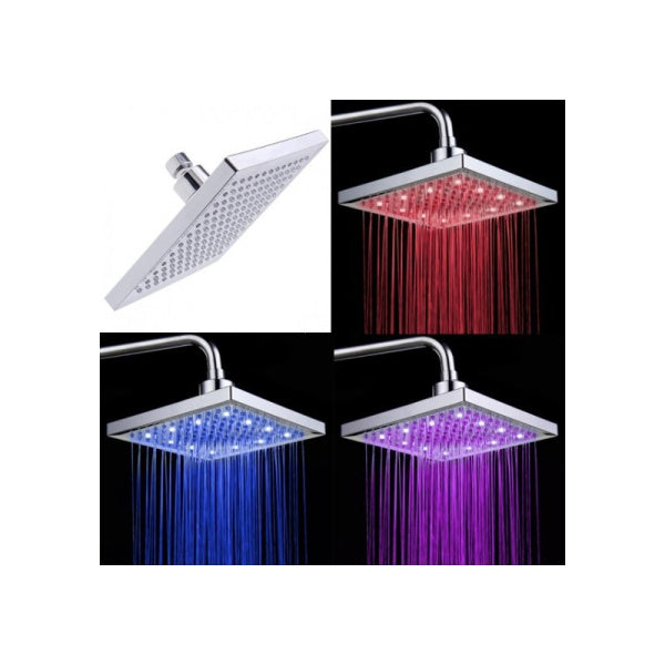 Cap de dus XXL cu LED  Multicolor si Senzor de Temperatura