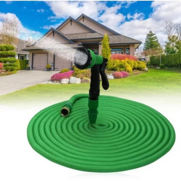 Furtun Extensibil de Gradina Magic Garden Hose 22.5M + Accesoriu de Stropit