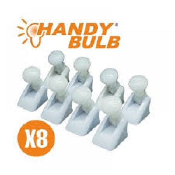 Set 8 Becuri Portabile Handy Bulb - Iluminare Confortabilă și Versatilă