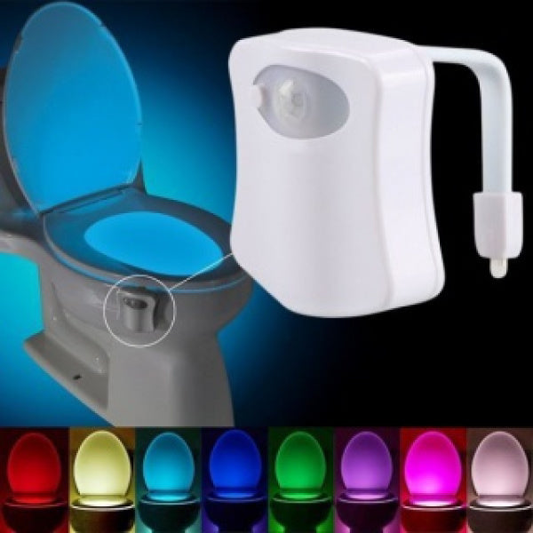 Set baie: Lampa LED toaleta+ Dozator de pasta de dinti+ Suport pentru periute