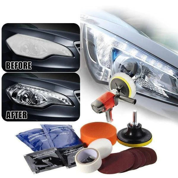 Lichidare de Stoc! Kit Polish pentru Faruri, Visbella Headlight